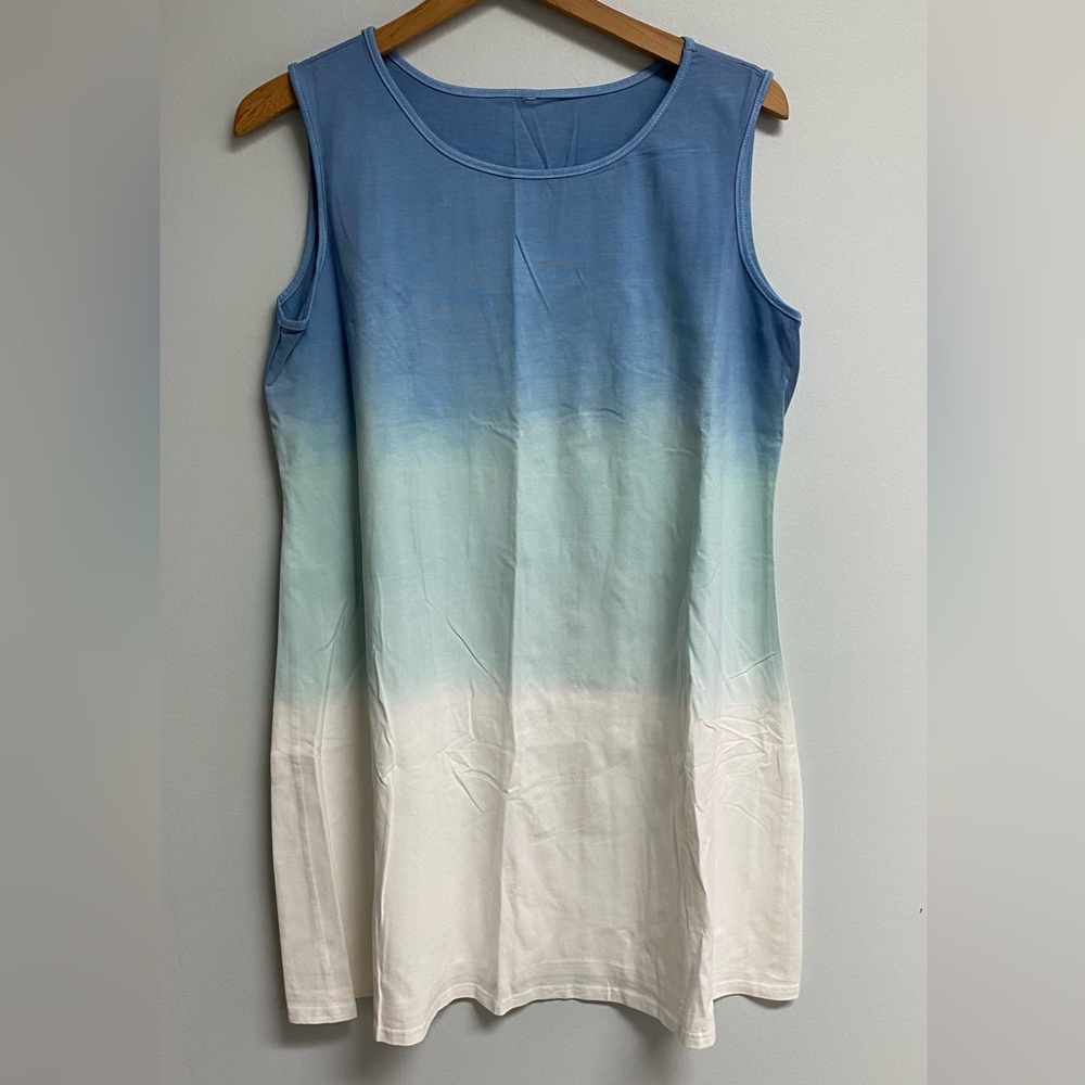 UNKNOWN BRAND SLEEVELESS DRESS - MEDIUM